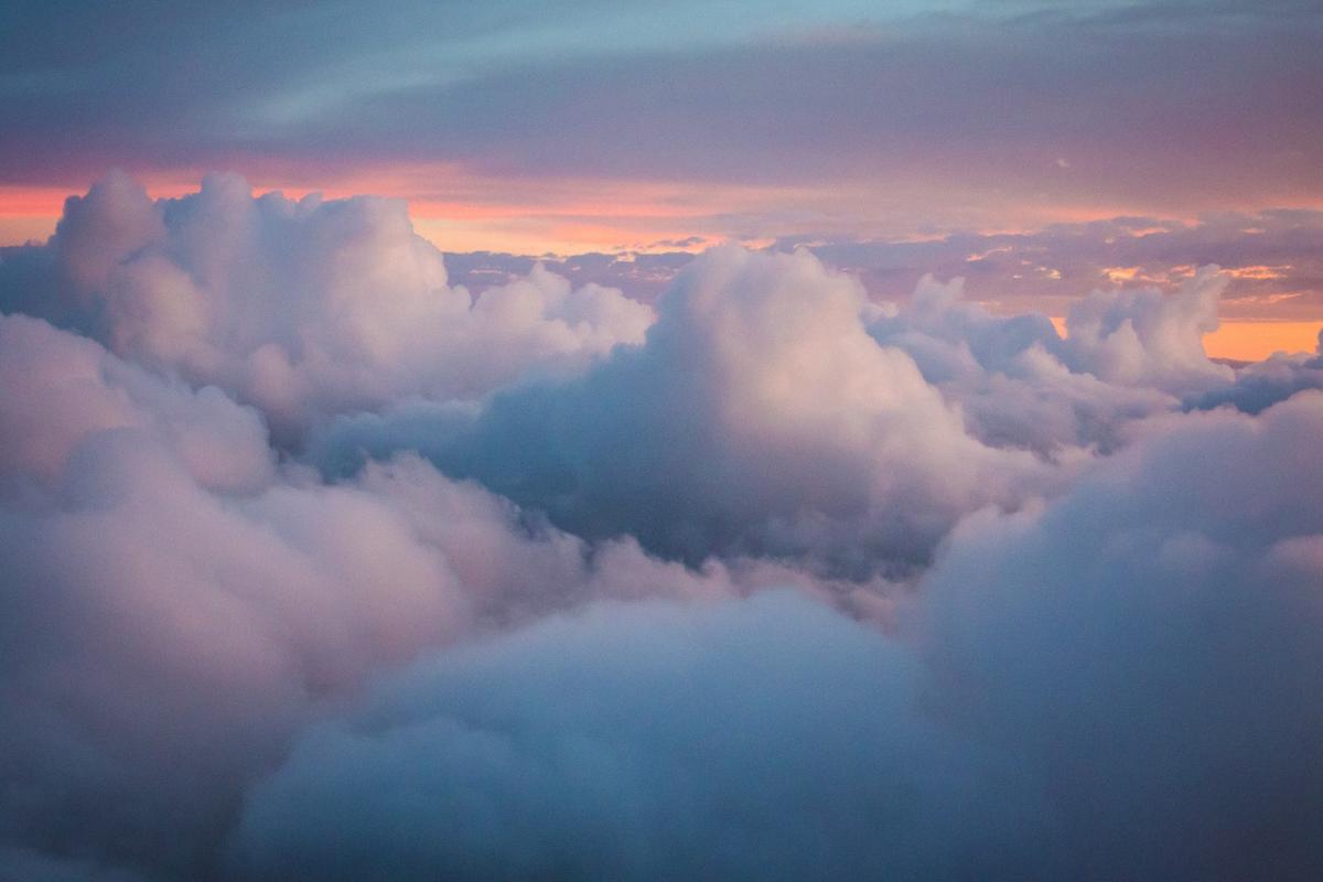 Blue Cloud Background